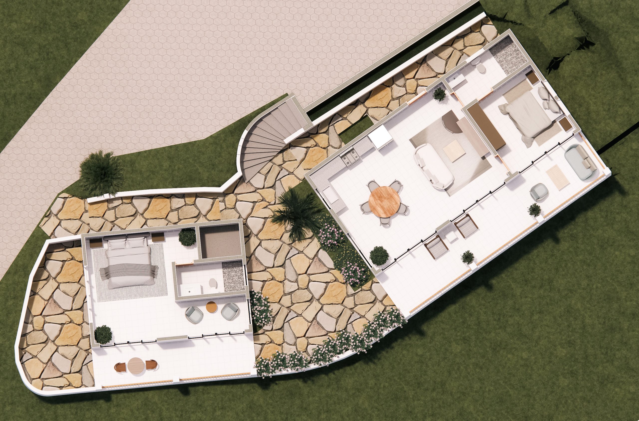 Cala Azul Crown Point Lot 3 floor plan
